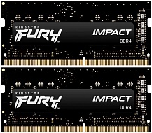 Оперативная память KINGSTON  KF432S20IBK2/32,  SO-DIMM,  DDR4,  3200 МГц 