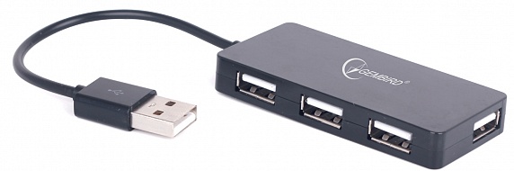 Концентратор USB GEMBIRD  UHB-U2P4-03, портов: 4 