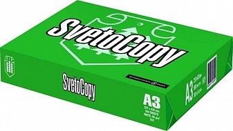 Бумага SvetoCopy, (A3,500 листов,80г/м2,96%, 146%)