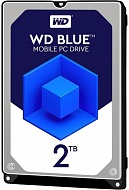Жесткий диск Western Digital Blue WD20SPZX, 2.5", 2000 Гб, SATA-III, 5400 об/мин, кэш - 128 Мб, 2000Gb,  2.5