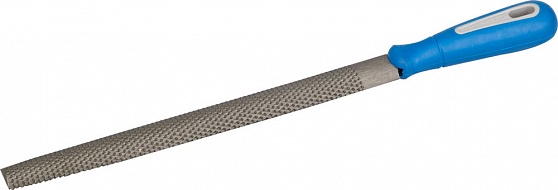 Рашпиль ЗУБР "ЭКСПЕРТ" полукруглый, двухкомпонентная рукоятка, №2, 200мм, 16642-20-2