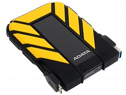 Внешний жесткий диск 1TB A-DATA HD710 Pro, 2,5" , USB 3.0, желтый, 1000Gb,  USB 3.0