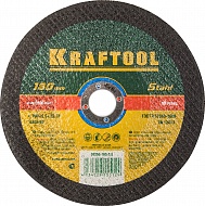 Круг отрезной абразивный KRAFTOOL по металлу, для УШМ, 180x2,5x22,23мм