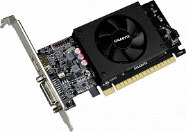 Видеокарта GIGABYTE GeForce GT 710, 2048MB,  GDDR5,  64bit,  PCI-E 2.0 