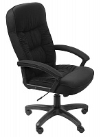 Кресло руководителя Бюрократ 6634 T-9908AXSN-Black 