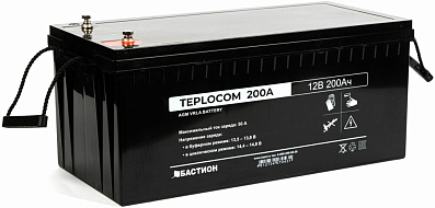 Батарея БАСТИОН  TEPLOCOM 200Ач 