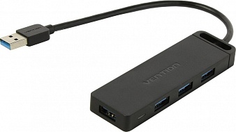 Концентратор USB Vention  CHLBB, портов: 4 