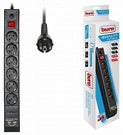 Сетевой фильтр BURO  BU-SP5_USB_2A-B 