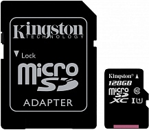 Оперативная память KINGSTON  SDCS/128GB,  MicroSDXC,  Class 10 