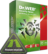 Программное обеспечение KEY DR.WEB  Security Space, КЗ 