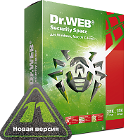 Программное обеспечение KEY DR.WEB 6617 Security Space, КЗ 