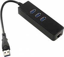 Концентратор USB Greenconnect  GCR-AP04, портов: 3 