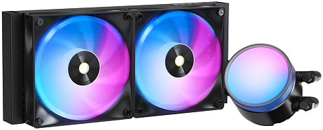 Жидкостное охлаждение Ocypus  Delta L24 BK ARGB V2, 120 (мм), 2000 (об/мин) 