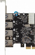 Контроллер NONAME  ASIA PCIE 4P USB3.0 