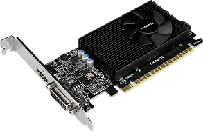 Видеокарта GIGABYTE GeForce GT 730, 2048MB,  GDDR5,  64bit,  PCI-E 2.0 