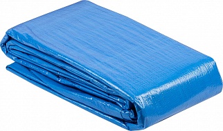 Тент-полотно ЗУБР "МАСТЕР" универсальный, из тканого полимера плотностью 75 г/м3, с люверсами, водон