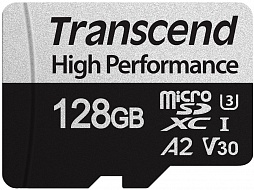 Карта памяти TRANSCEND  TS128GUSD330S,  MicroSDXC,  Class 10 