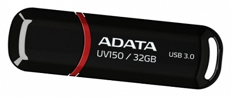 Флешка ADATA  AUV150-32G-RBK, 32Gb,  USB 3.0 