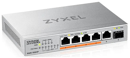 Коммутатор ZYXEL  XMG-105HP-EU0101F 