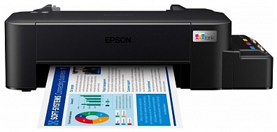 Принтер EPSON  L121, A4,  Струйный,  Цветной 