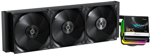 Жидкостное охлаждение Ocypus Sigma L36 PRO BK, 120 (мм), 2400 (об/мин)