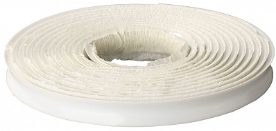 Лента STAYER "PROFI" бордюрная для ванн и раковин, самоклеящаяся, профиль V, цвет белый, 13мм х 3,35м, 12340-13