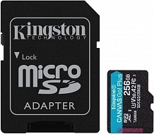Карта памяти KINGSTON  SDCG3/256GB,  MicroSDXC,  Class 10 