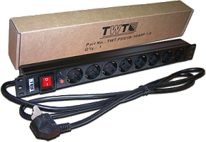 Блок розеток Lanmaster 6656 TWT-PDU-16A8C9L-3.0 