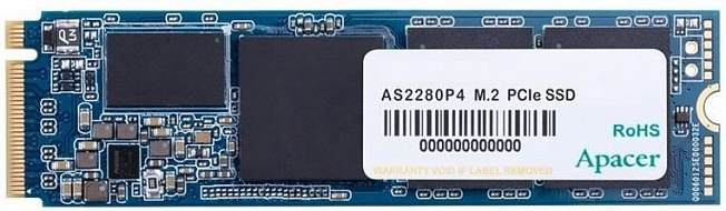 Твердотельный накопитель Apacer  AP256GAS2280P4-1, 256Gb,  PCI-E x4 