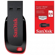 Флешка SANDISK  SDCZ50-064G-B35, 64Gb,  USB 2.0 
