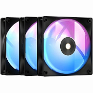 Вентилятор Ocypus  Delta F12 BK ARGB 3 IN 1, 120 (мм), 2000 (об/мин) 