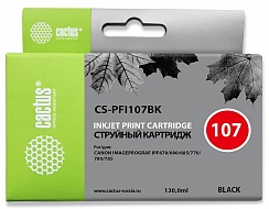 Картридж Cactus  CS-PFI107BK 