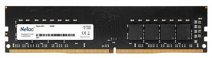 Оперативная память Netac  NTBSD4P32SP-08,  DIMM,  DDR4,  3200 МГц 