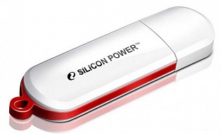 Флешка SILICON POWER Luxmini 320 SP008GBUF2320V1W, 8Gb,  USB 2.0 