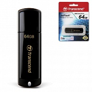 Флешка TRANSCEND  JETFLASH 350, 64Gb,  USB 2.0 