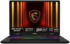 Ноутбук MSI  Crosshair A16 HX D8WGKG, AMD Ryzen 7 8840HX,  32Gb,  SSD 1024Gb,  16