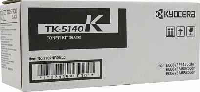 Тонер-картридж TK-5140K 7 000 стр. Black для P6130cdn/M6x30cdn