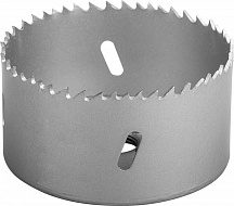 Коронка ЗУБР "ЭКСПЕРТ" биметаллическая, быстрорежущая сталь, глубина сверления до 38мм, d-83мм