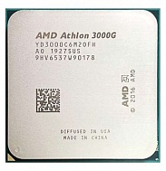 Процессор AMD Athlon 3000G, Socket-AM4, 3500МГц,  ядер: 2,  OEM 