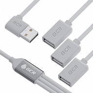 Концентратор USB Greenconnect  GCR-53355, портов: 3 