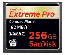 Карта памяти SANDISK Extreme Pro SDCFXPS-256G-X46, 256Gb,  Compact Flash 