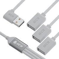 Концентратор USB Greenconnect 6647 GCR-53355 