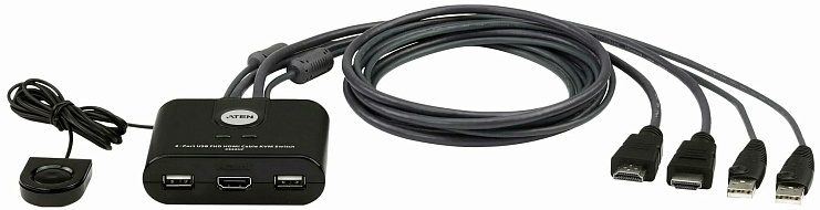 Переключатель KVM ATEN  CS22HF 