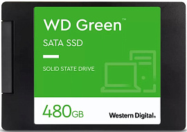 Твердотельный накопитель Western Digital  WDS480G3G0A, 480Gb,  SATA-III 