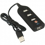Концентратор USB KONOOS  UK-02, портов: 4 