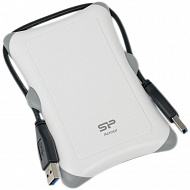 Внешний накопитель SILICON POWER  SP010TBPHDA30S3W, 1000Gb,  USB 3.0 