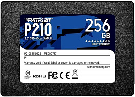 Твердотельный накопитель PATRIOT  P210S256G25, 256Gb,  SATA-III 