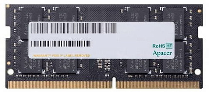 Оперативная память Apacer  AS04GGB26CQTBGH,  SO-DIMM,  DDR4,  2666 МГц 