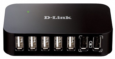 Концентратор USB D-LINK  DUB-H7, портов: 7 