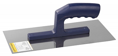 Гладилка ЗУБР нержавеющая с пластиковой ручкой, 130х280мм